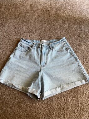 A&F high rise dad shorts NO LONGER AVAILABLE
